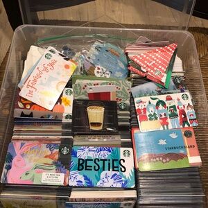 Starbucks Cards Bulk Collection - over 1000+ - Cities, States, Holidays & Shapes